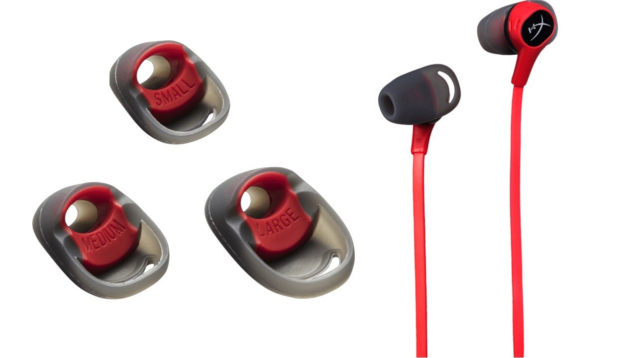 HyperX Cloud Earbuds (Red-Black)